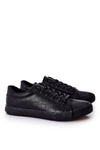 Leather Sneakers Big Star II174029 Black