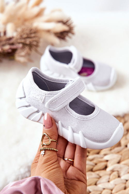 Flip-flops Ballerinas Befado Shiny 109P222 Silver