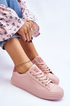 Classic Low Sneakers Big Star LL274095 Light pink