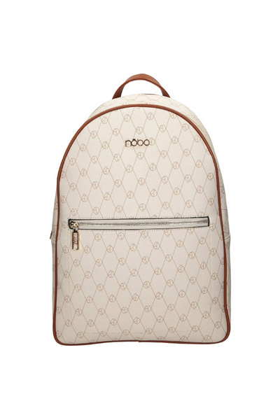 Women's Leather Backpack NOBO M0440-CM00 Light Beige