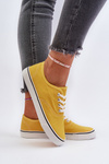 Women's Classic Yellow Sneakers Olvali