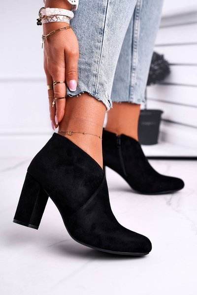 Women’s Boots On High Heel Sergio Leone Black BT498