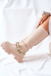 High boots Beige Cecina
