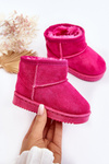 Children's Insulated Snow Boots Pink Gooby