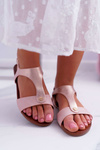 Women's Flat Sandals Pink Verner