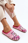 Home Slippers Owl Inblu GF000018 Pink