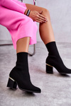 Women's Boots With Elastic Sock Black Carmon