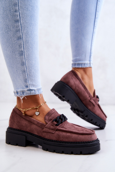 Suede Loafers La.Fi Brown Sapphira