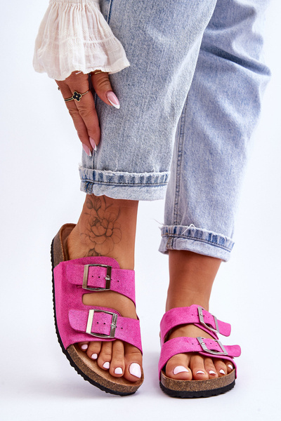 Women's Slip-On Slippers Fuchsia Destino