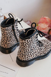 Children's Insulated Boots with Zipper Beige Goopy