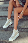 Women's High-top Sneakers Beige Carlyn