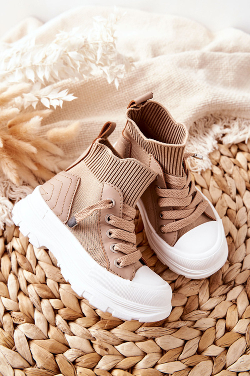 Children's Sneakers Beige Callobe