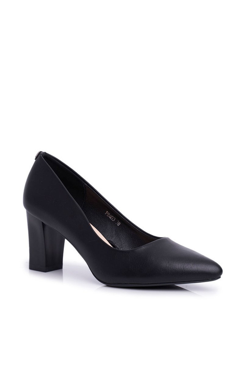 Sergio Leone PB403 Stiletto pumps Black