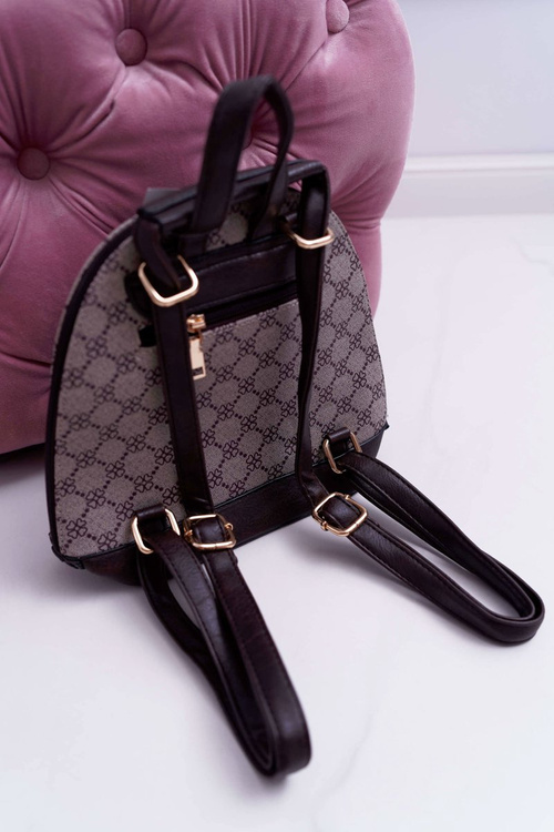 Classic Women's Backpack Coffee Elegant