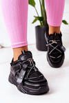 Women's Sport Shoes Sneakers Black Far Away