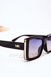 Sunglasses With Decoration M2366 Black Gradient Blue-Orange