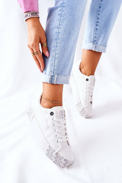 Women's Sneakers On A Platform BIG STAR II274181 White
