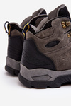 Buty Trekkingowe Trapery Męskie Szare Fontanoe 85-915