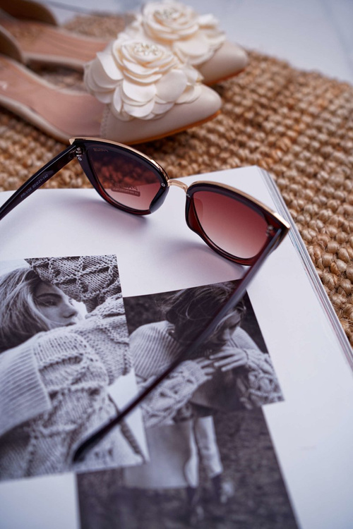 Prius PR-V36 Brown Sunglasses