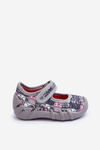 Slippers of the Ballerina Befado Cats 109P261 Gray