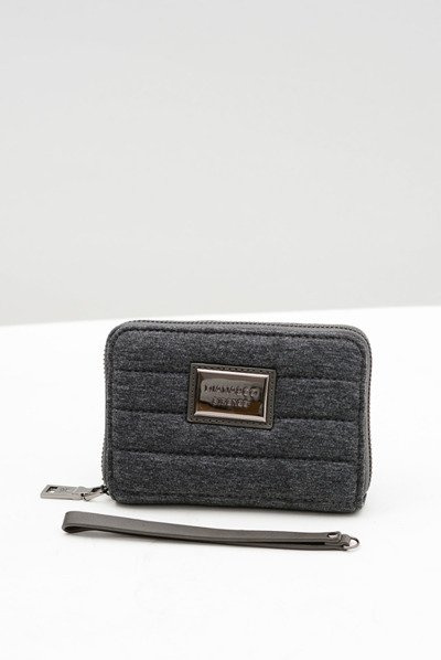 Small Dark Grey Women's Wallet DIANA&CO