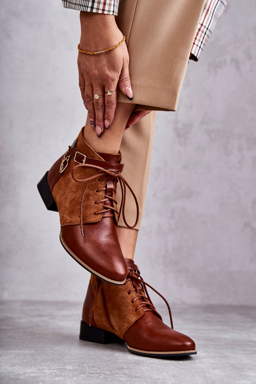 Women's Leather Boots Maciejka 5743A-29 Brown