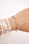 Women's Bracelet Celebrity Gold Clover Daisy