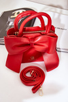 Small Bag With Bow Red Nesehe