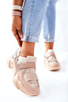 Women’s Sport Shoes Sneakers Beige Katerini