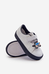 Children's sneakers with velcro white-navy Pennyn