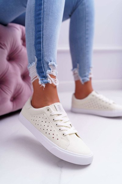 Women's Sneakers Big Star Yellow DD274048