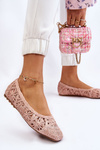Openwork Fashionable Ballerinas Pink Thiago