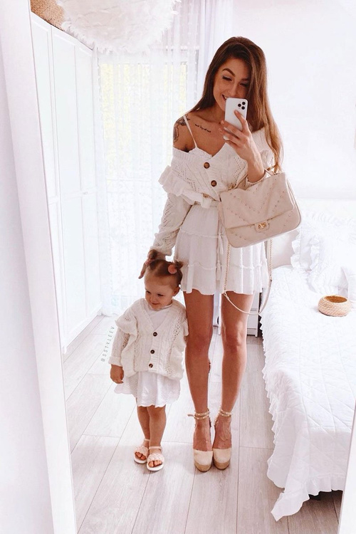 Children's Braided Sandals Pink Adella