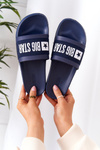 Women's Slippers Big Star HH274A015 Navy
