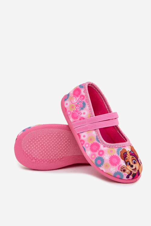 Ballet Flats Slippers For Girls Psi Patrol Skye Pink Ravellina