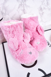 Children's Insulated Home Slippers Pink Sleepyhead