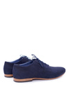 Men's Bednarek Nubuck Openwork Shoes Navy Blue Hermes