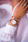 Women's Watch Ernest Zirconia Pink Gold Alendi