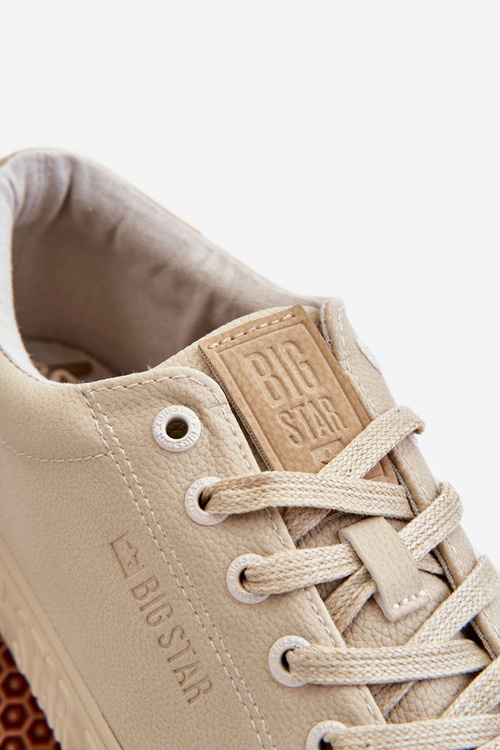 Men's Big Star Sneakers LL174132 Beige