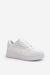 Women's White Sports Sneakers Frutesa
