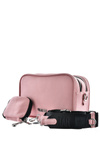 Leather Messenger Bag Big Star LL574113 Pink