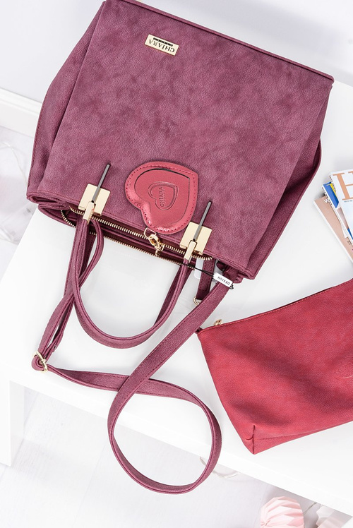 Large Poland Women's Handbag + Sachet + Mirror