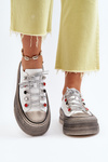 Women's Platform Sneakers GOE NN2N4054 White