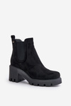 Insulated Chelsea Boots with Zip Black Arlethia