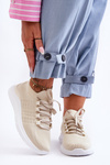 Women's Classic Sport Shoes Light Beige Nikilla