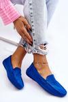 Women’s Loafers Suede Blue Morreno