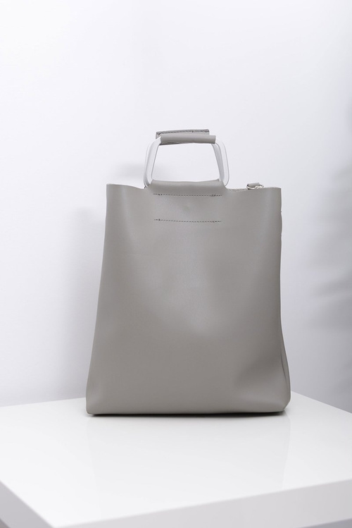 Women's Large Grey Nobo Bag with Mini Handbag