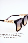 Fashionable Sunglasses Ombre V120043 Black