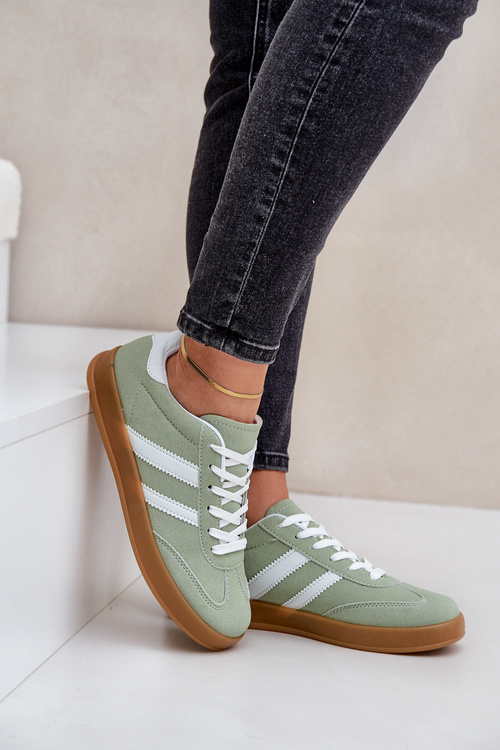 Women's Low Sneakers Green Ennorwen