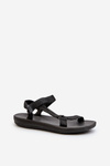 Women's Sports Sandals with Velcro Black Vilari